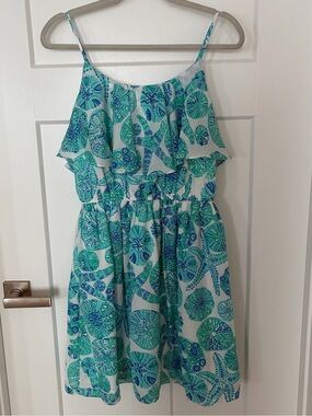 Lilly Pulitzer For Target Teal & Seafoam Ruffle Sundress